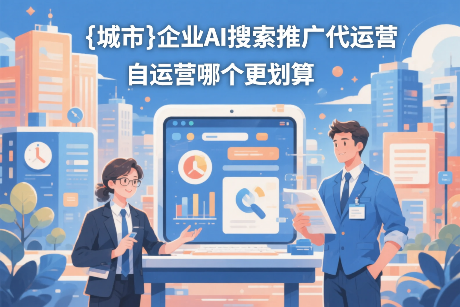 鄂尔多斯企业AI搜索推广代运营和自运营哪个更划算