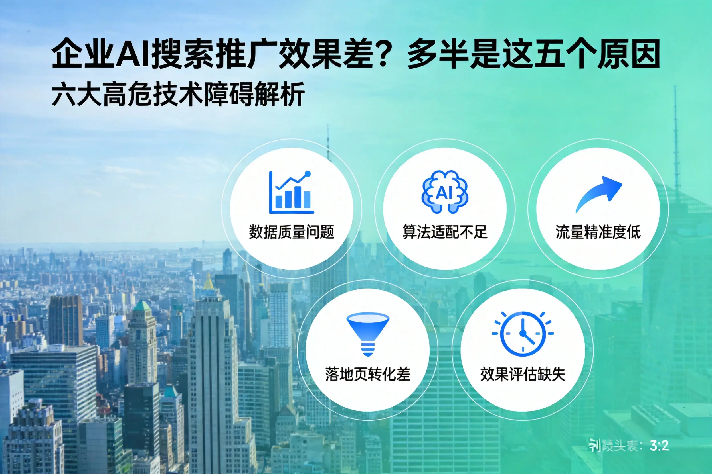 鄂尔多斯企业AI搜索推广效果差?多半是这五个原因