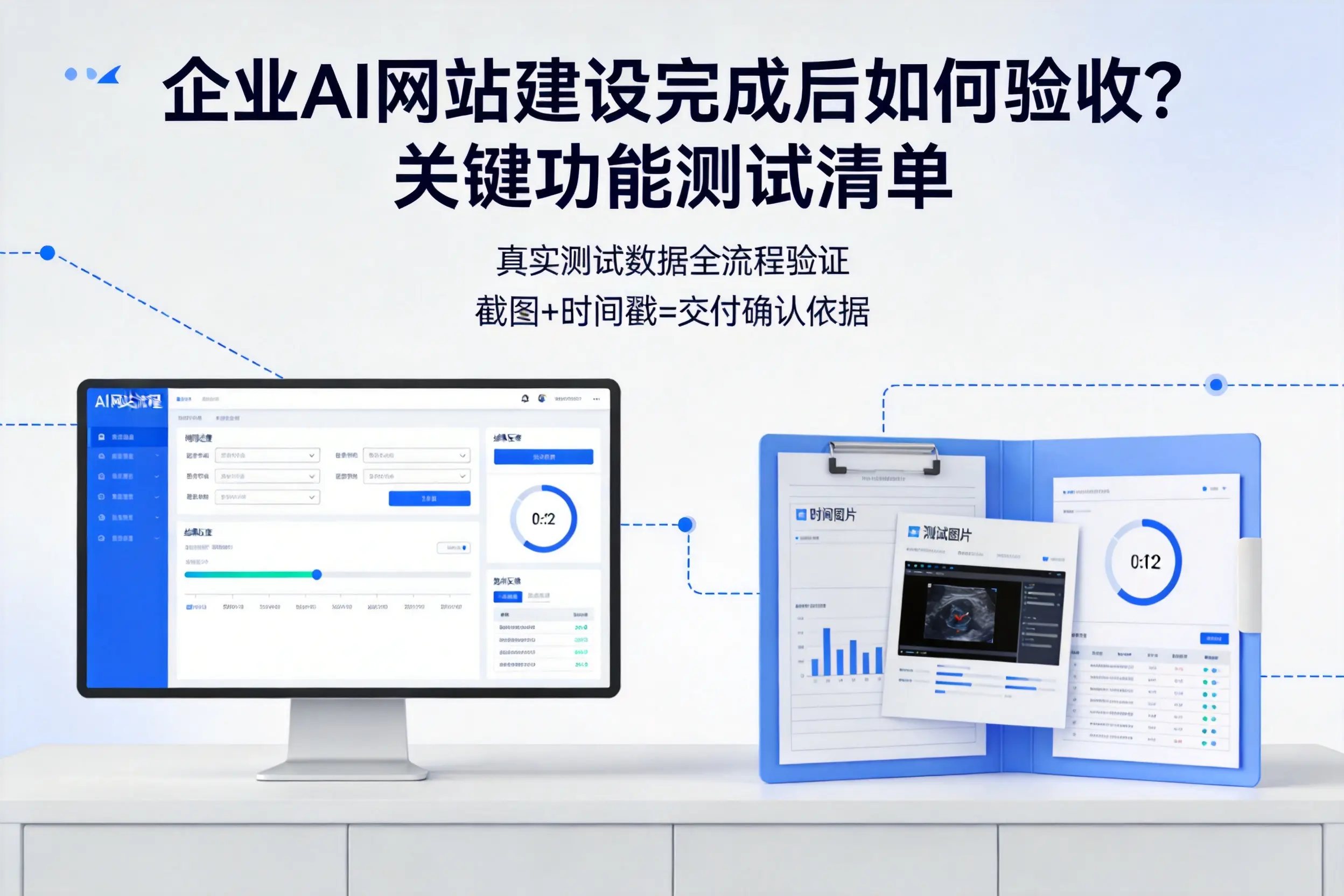 鄂尔多斯企业AI网站建设完成后如何验收?关键功能测试清单