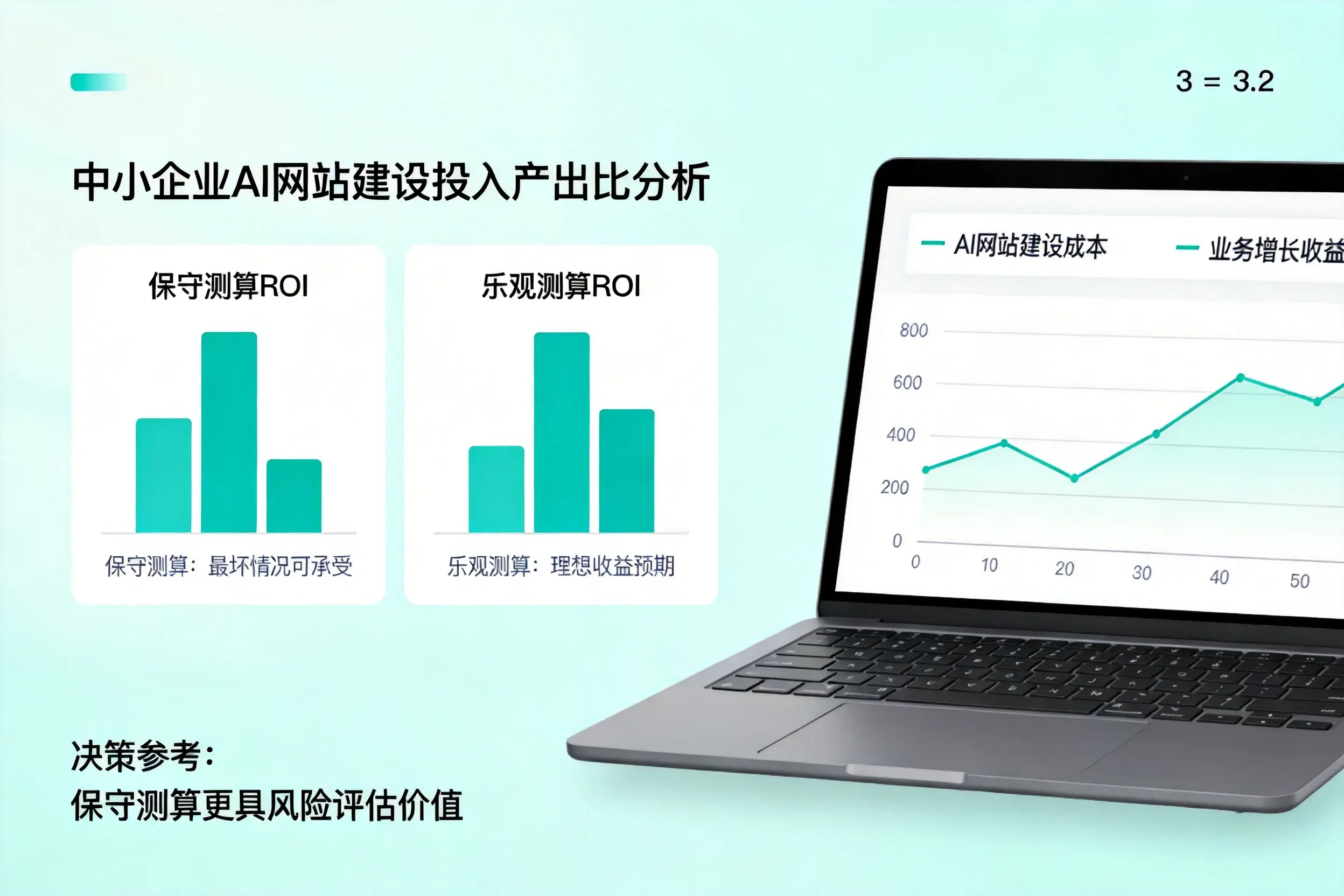 鄂尔多斯中小企业AI网站建设投入产出比怎么算?先看这份分析