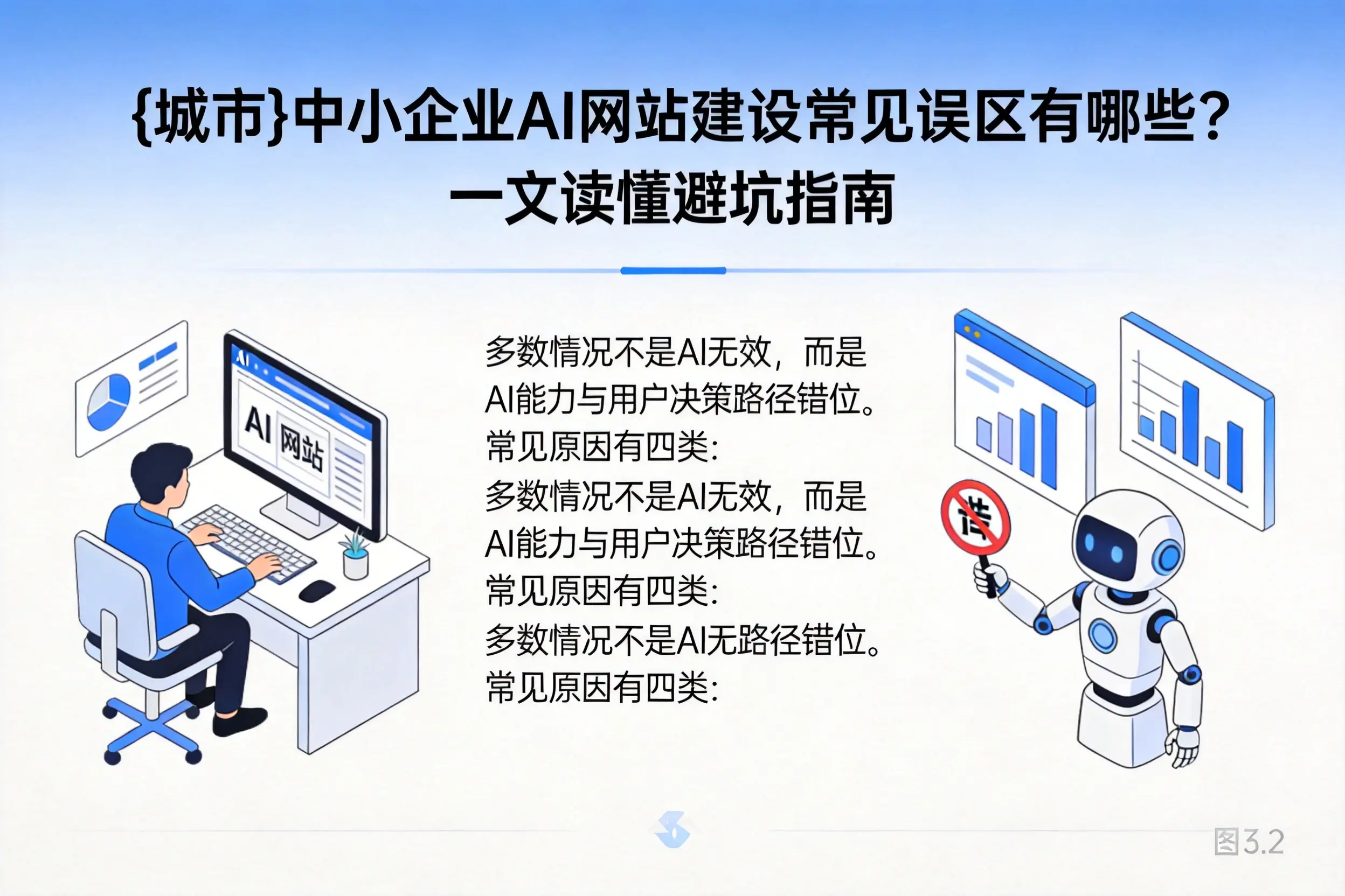 鄂尔多斯中小企业AI网站建设常见误区有哪些？一文读懂避坑指南